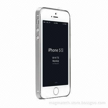 Stainless steel bumper II case for iPhone 5/5S, attractive design, various colors available, silver